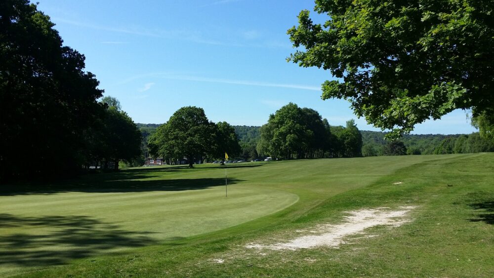 Golf-course-on-a-sunny-day