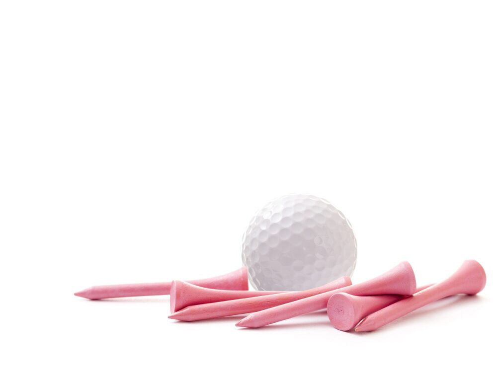 golf-ball-and-pink-tee