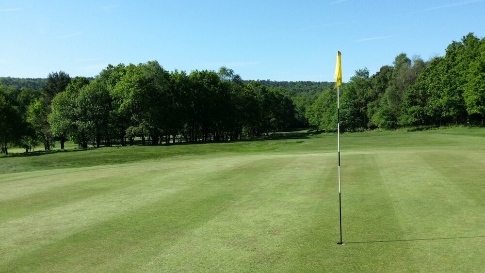 yellow-flag-on-green